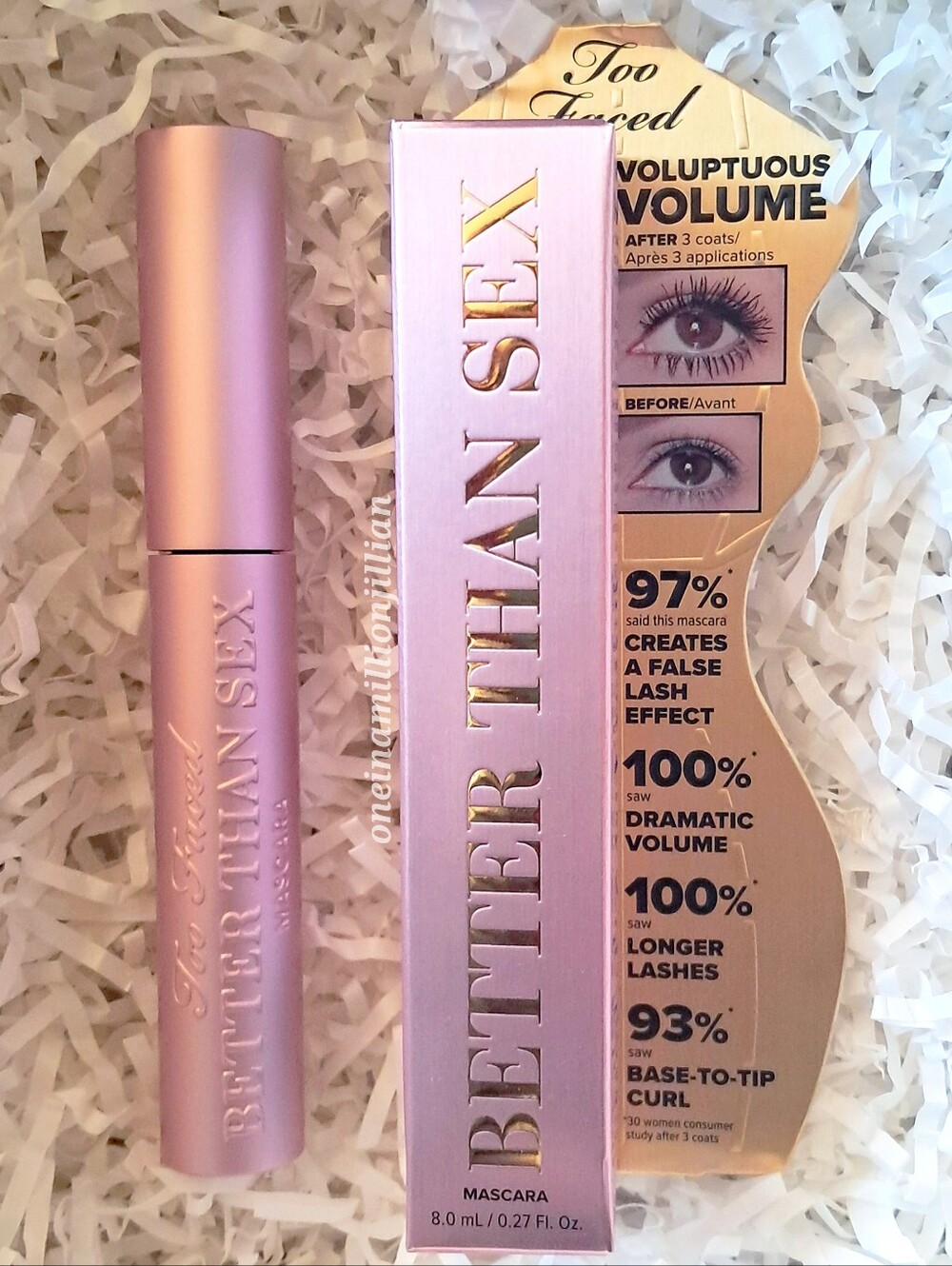 Too Faced Better Than Sex Volumizing & Lengthening Mascara - Black